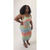 TIE DYE DRESS